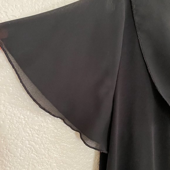 I.N. STUDIO Asymmetrical Draped Neckline Top - Picture 3 of 8